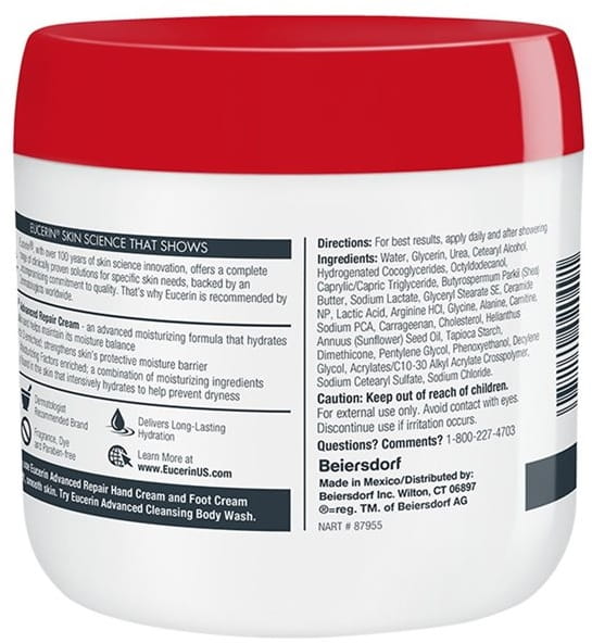 Advanced Repair Cream Eucerin Repair Skincare